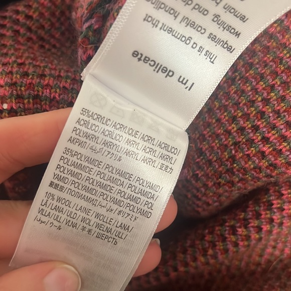 FARM RIO Beaded Leopard Pattern Beaded Sweater, size small - Picture 11 of 13